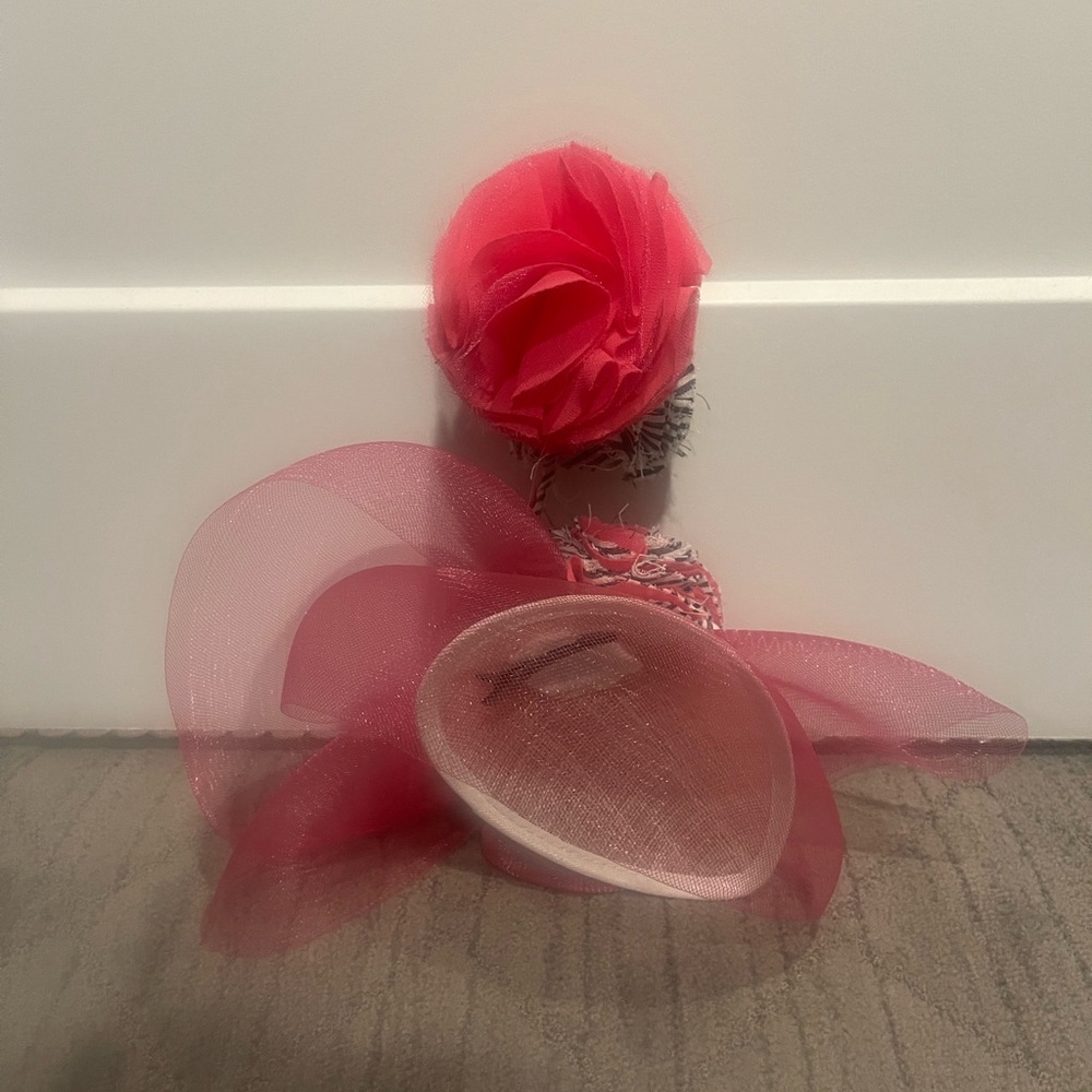 Kentucky derby bundle #2 seersucker dress, shoes & fascinator - Picture 13 of 16